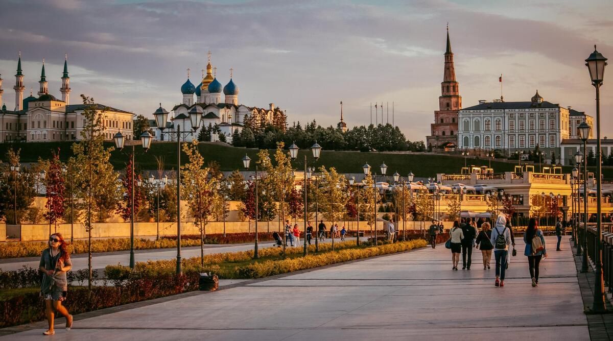 Kazan is the confluence of East and West